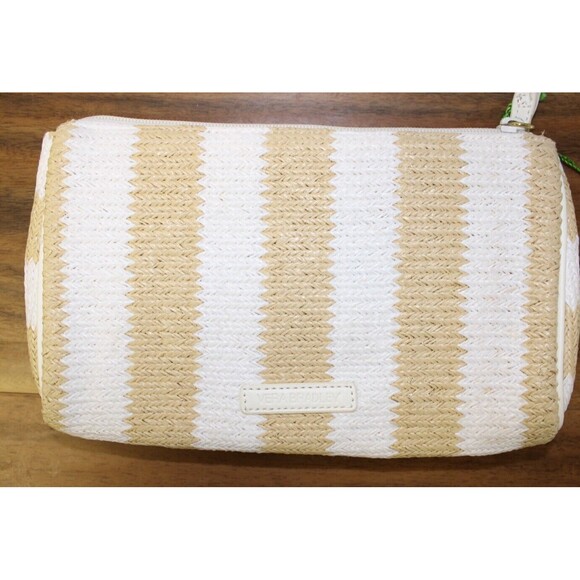 Vera Bradley Striped Wristlet - Natural Stripe New‎ - Picture 2 of 7
